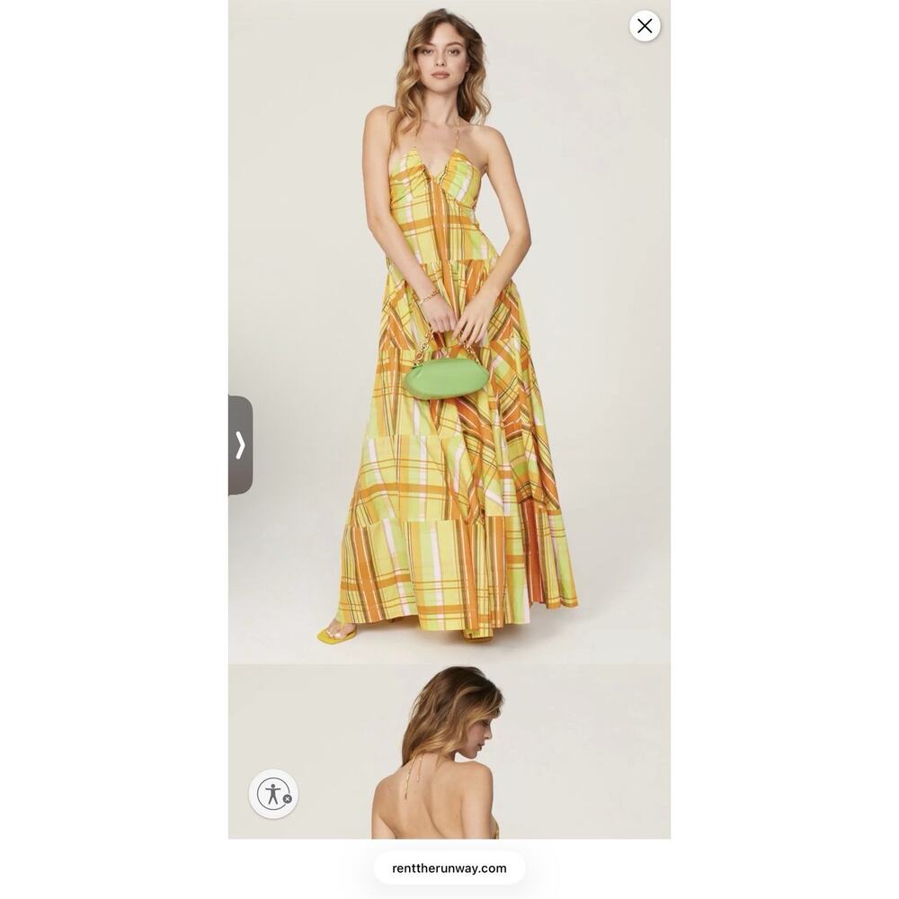 S/W/F Open back Maxi Dress Size S